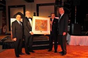 Dr. Arlan Fuhr accepts Honour Award